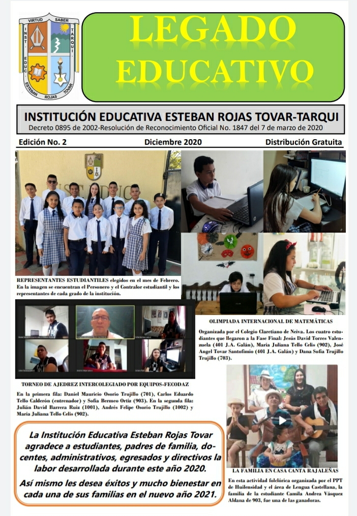 PORTADA LEGADO EDUCATIVO 2020